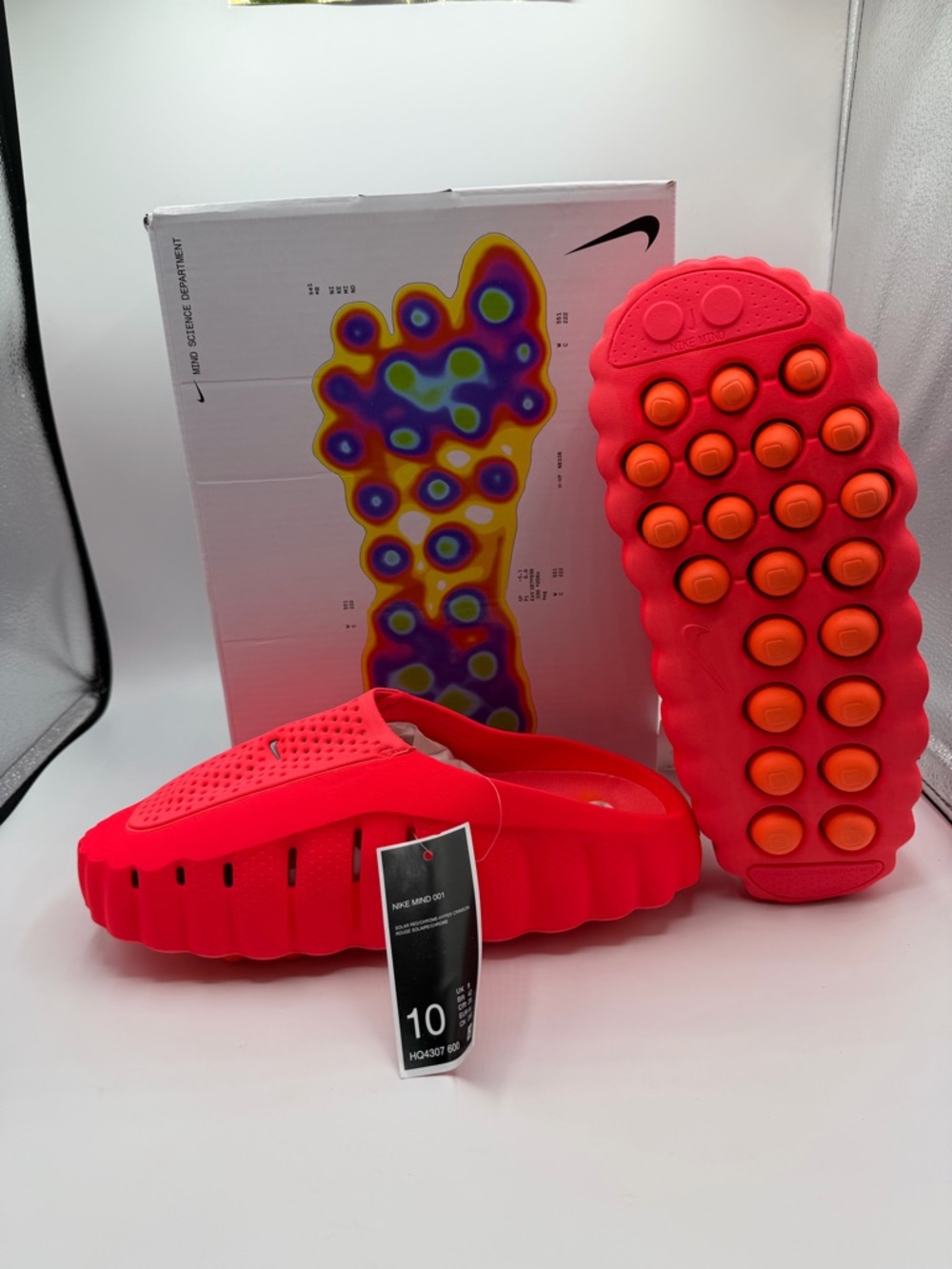 Brand New in Box Nike Mind Solar Red Size 10